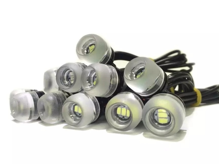 SMD DRL - kjørelys 9W, 12V, 2-Pack (DRL109) i gruppen Bil / Bilbelysning / Varsellys hos TP E-commerce Nordic AB (38-27203)