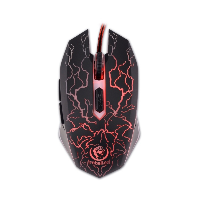 Rebeltec spillmus, Diablo, USB i gruppen Datautstyr / GAMING / Mus hos TP E-commerce Nordic AB (38-27220)