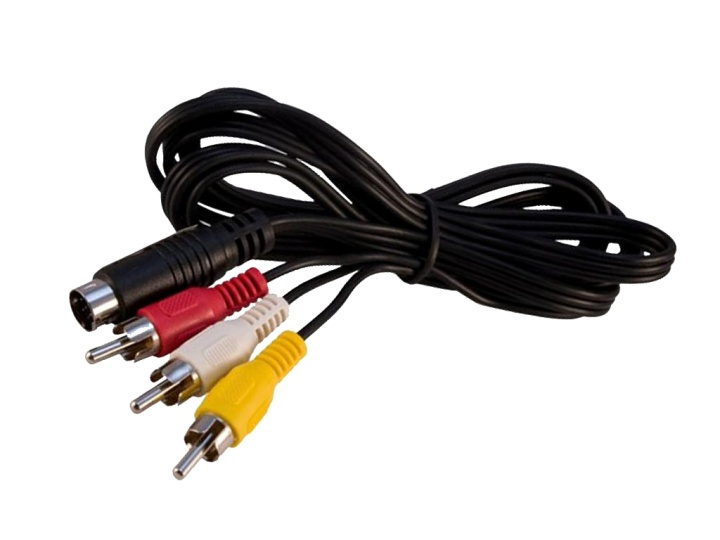 AV-kabel for Mega Drive 2, 1,8 meter i gruppen Elektronikk / TV-spill & tilbehør / SEGA hos TP E-commerce Nordic AB (38-27290)