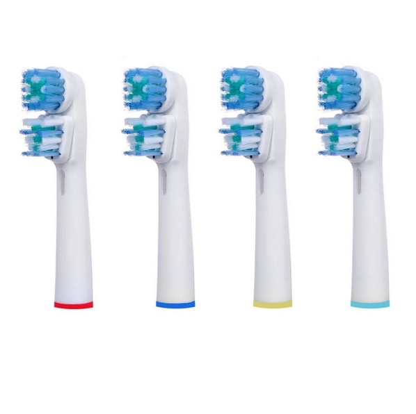 4-pakning reservebørste for Oral B (SB-417A) i gruppen HELSE OG SKJØNNHET / Munnpleie / Elektriske tannbørster tilbehør hos TP E-commerce Nordic AB (38-27445)