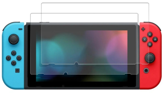 2-pakke skjermbeskyttere til Nintendo Switch i gruppen Elektronikk / TV-spill & tilbehør / Nintendo Switch / Tilbehør hos TP E-commerce Nordic AB (38-27468PKT)
