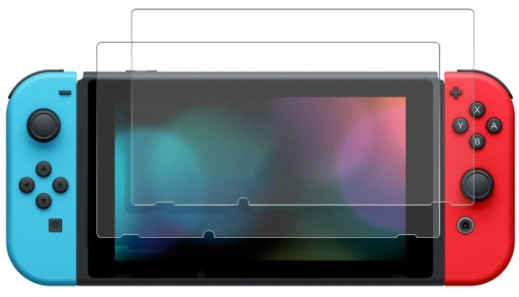 2-pakning skjermbeskytter for Nintendo Switch i gruppen Elektronikk / TV-spill & tilbehør / Nintendo Switch / Tilbehør hos TP E-commerce Nordic AB (38-27468PKT)