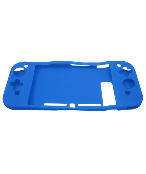 Silikondeksel til Nintendo Switch, blå i gruppen Elektronikk / TV-spill & tilbehør / Nintendo Switch / Tilbehør hos TP E-commerce Nordic AB (38-27530)