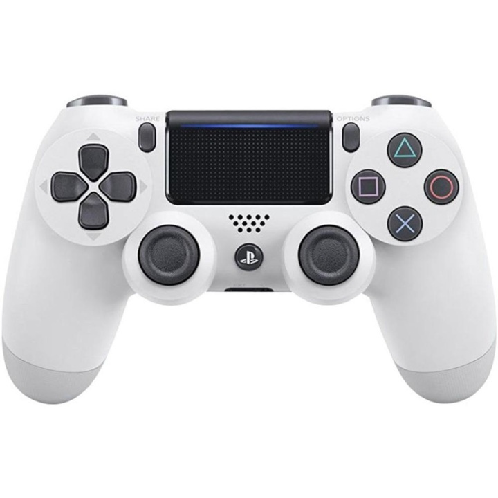 Sony DualShock 4 V2 (PS4) (Original) Hvit i gruppen Elektronikk / TV-spill & tilbehør / Sony PlayStation 4 / Tilbehør hos TP E-commerce Nordic AB (38-27988)
