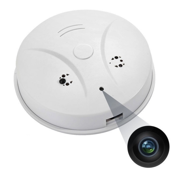HD-spionkamera, røykvarsler, bevegelsessensor i gruppen SPORT, FRITID & HOBBY / Morsomme produkter / Spion gadgets hos TP E-commerce Nordic AB (38-27992)