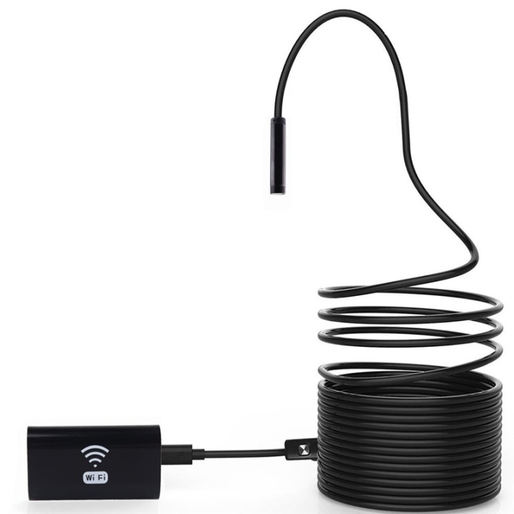 Inspeksjonskamera for Android og PC - 8-LED og 5 m kabel i gruppen HJEM, HUS OG HAGE / Verktøy / Annet verktøy og tilbehør hos TP E-commerce Nordic AB (38-28001)