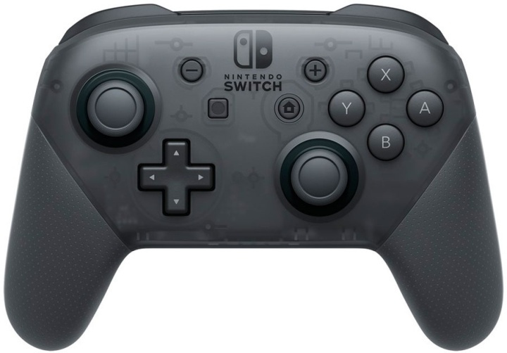 Trådløs håndkontroller - Nintendo Switch Pro, Svart i gruppen Elektronikk / TV-spill & tilbehør / Nintendo Switch / Tilbehør hos TP E-commerce Nordic AB (38-28013)