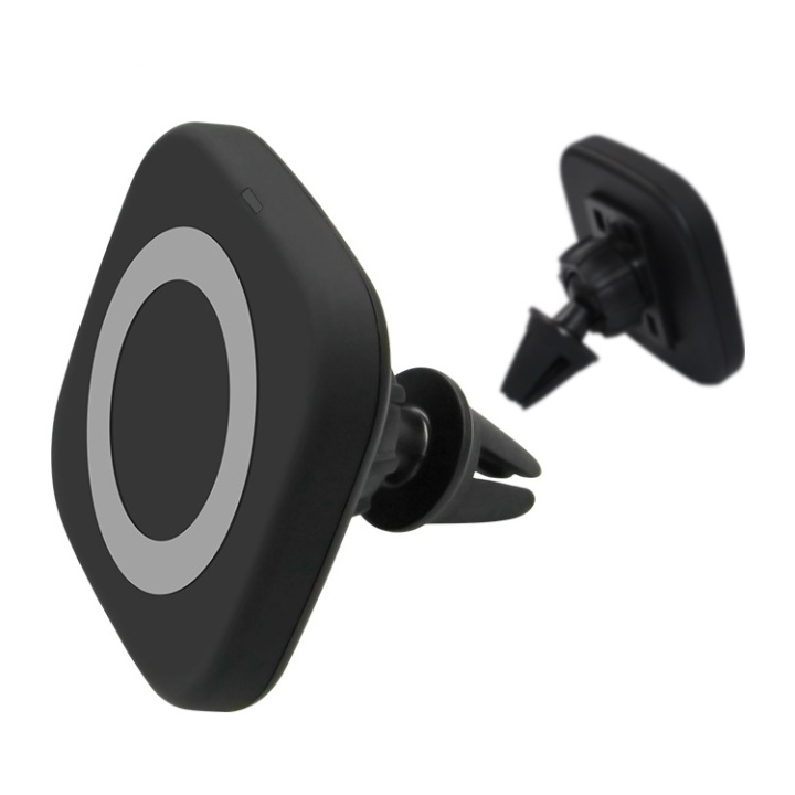 Bilholder for viftegrill med trådløs Qi-lading i gruppen Bil / Bilholder / Bilholdere smarttelefon hos TP E-commerce Nordic AB (38-28148)