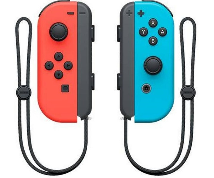 Nintendo Switch Joy-Con Pair - Röd, Blå i gruppen Elektronikk / TV-spill & tilbehør / Nintendo Switch / Tilbehør hos TP E-commerce Nordic AB (38-28232)