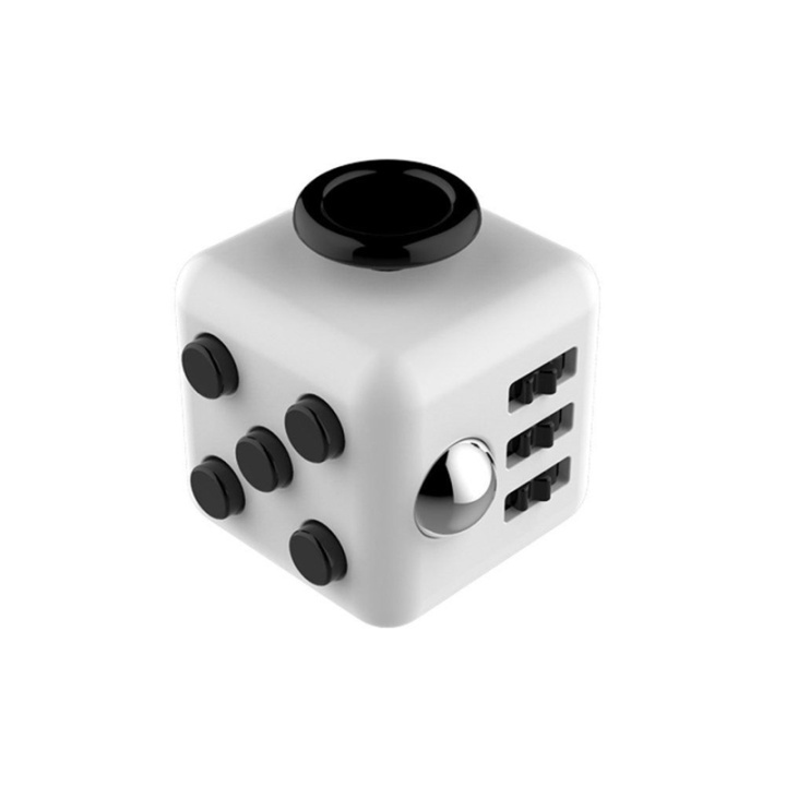 Fidget Cube, Grå i gruppen LEKER, BARN OG BABY / Leker / Fidget Spinners hos TP E-commerce Nordic AB (38-28387)