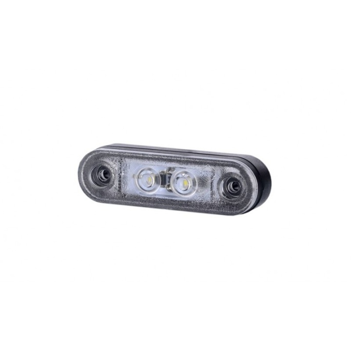 Sidemarkerings-/posisjonslys - Hvit LED 12/24V i gruppen Bil / Bilbelysning / Dioder og lys / Universal LED hos TP E-commerce Nordic AB (38-28549)