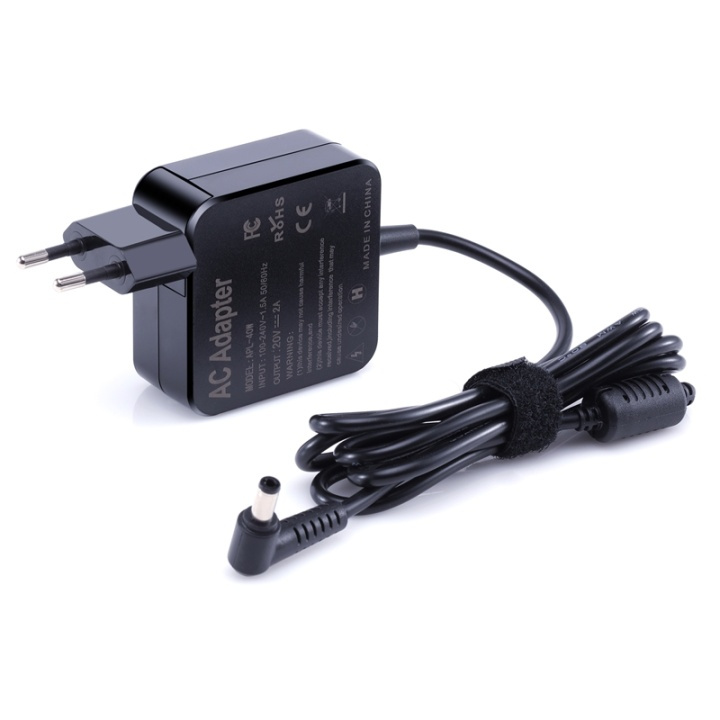 AC Adapter for Lenovo 20V 2A 40W, 5.5×2.5 i gruppen Datautstyr / Bærbare datamaskiner og tilbehør / Lader / Vegglader / IBM/Lenovo hos TP E-commerce Nordic AB (38-28678)