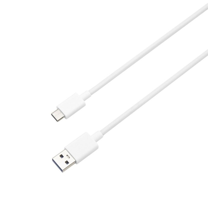 USB C til USB for Macbook - 2 meter - Hvit i gruppen Datautstyr / Bærbare datamaskiner og tilbehør / Lader / Vegglader / Apple hos TP E-commerce Nordic AB (38-28734)