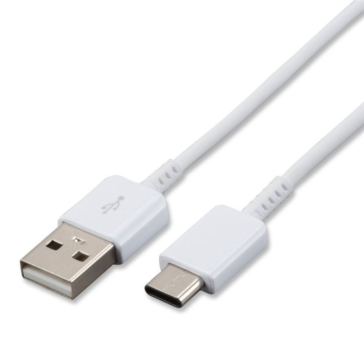 Samsung USB-C Datakabel EP-DN930CWE Vit i gruppen SMARTTELEFON & NETTBRETT / Ladere og Kabler / Kabler / Kabler type C hos TP E-commerce Nordic AB (38-28750)