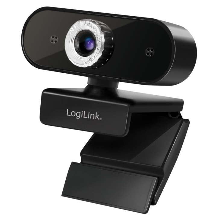 LogiLink Webbkamera HD 1080p med inbygg i gruppen Datautstyr / Datamaskin Tilbehør / Webkamera hos TP E-commerce Nordic AB (38-28844)