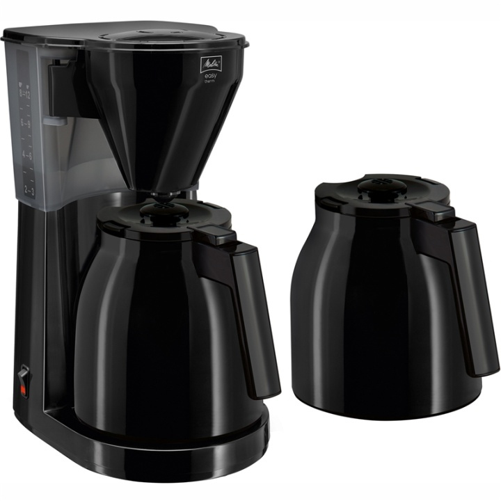 Melitta Thermos Brewer Easy 2.0 Therm 2 Kanner Svart i gruppen HJEM, HUS OG HAGE / Husholdningsapparater / Kaffe og espresso / Termostraktere hos TP E-commerce Nordic AB (38-28849)