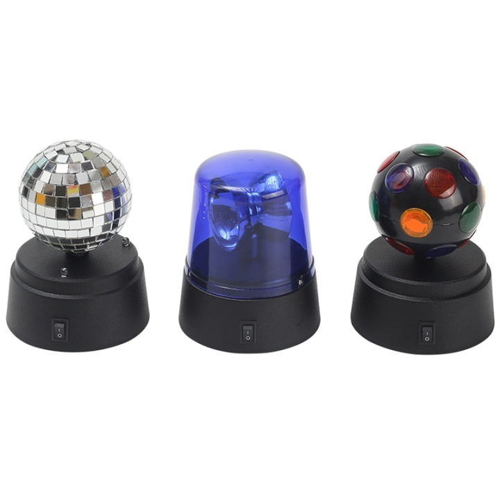 Music Disco-sett 3-IN-1 i gruppen LEKER, BARN OG BABY / Barnerom / Belysning / Bordlamper hos TP E-commerce Nordic AB (38-28859)