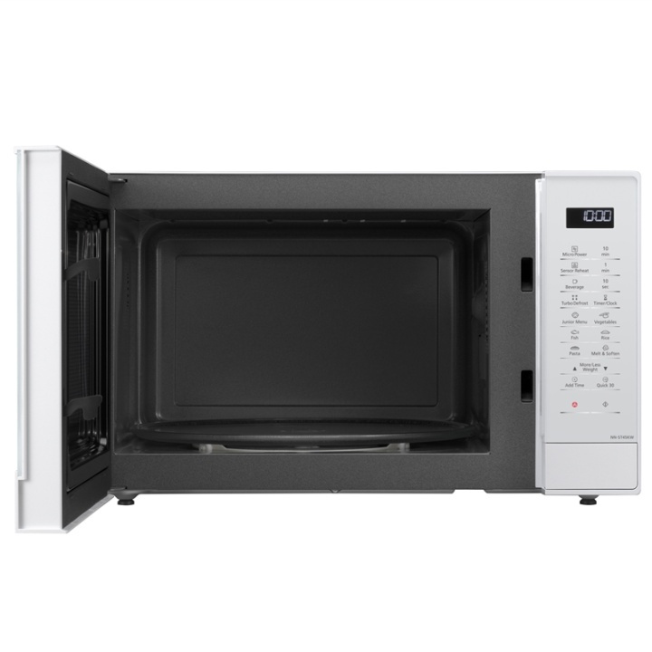 Panasonic Mikrobølgeovn hvit 32l 1000Watt 21Program i gruppen HJEM, HUS OG HAGE / Husholdningsapparater / Mikrobølgeovner hos TP E-commerce Nordic AB (38-28878)