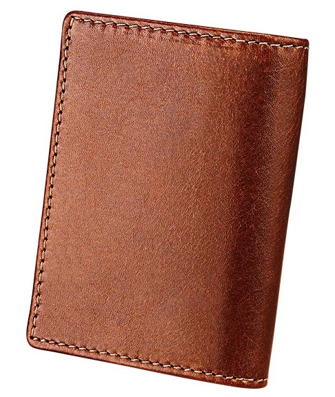 Lommebok med RFID-sikring, brun - beskytter mot skimming i gruppen SPORT, FRITID & HOBBY / Morsomme produkter / Smarte produkter hos TP E-commerce Nordic AB (38-29050)
