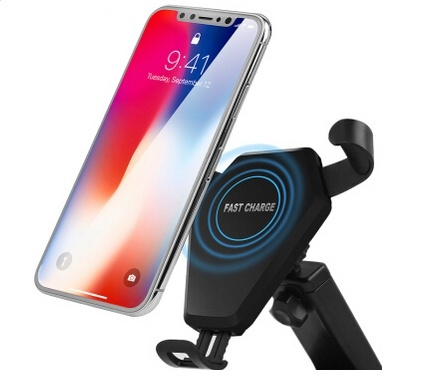 Trådløs Qi-billader - Fast Wireless Charger, 5V i gruppen Bil / Bilholder / Bilholdere smarttelefon hos TP E-commerce Nordic AB (38-29150)