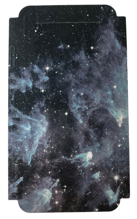 Skin for Iphone 7/8/SE(2nd), Space - Blå i gruppen SMARTTELEFON & NETTBRETT / Mobilbeskyttelse / Apple / iPhone 7 / Deksel hos TP E-commerce Nordic AB (38-29196)