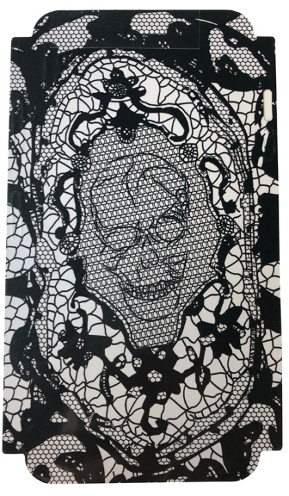 Skin til Iphone XS Skull - Svart i gruppen SMARTTELEFON & NETTBRETT / Mobilbeskyttelse / Apple / iPhone XS Max / Deksel hos TP E-commerce Nordic AB (38-29231)