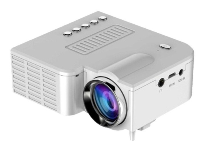 Mini LED-projektor, (SMP) i gruppen Elektronikk / Lyd & Bilde / Hjemmekino, HiFi og bærbar / Projektorer og tilbehør hos TP E-commerce Nordic AB (38-29274)