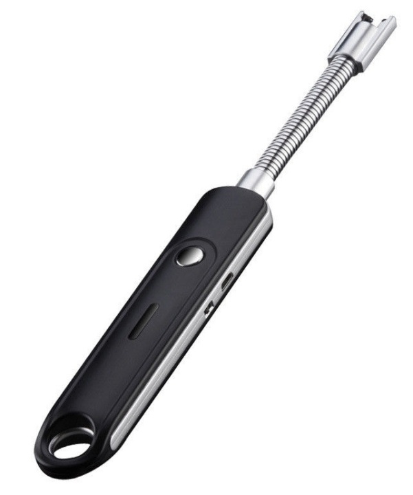 USB Lighter Long - Svart i gruppen SPORT, FRITID & HOBBY / Morsomme produkter / Smarte produkter hos TP E-commerce Nordic AB (38-29346)