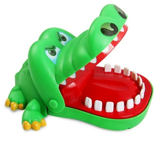 Spill Crocodile Dentist - Grønn i gruppen LEKER, BARN OG BABY / Spill / Barnespill hos TP E-commerce Nordic AB (38-29347)