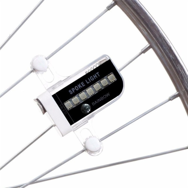 LED-belysning til sykkelhjul i gruppen SPORT, FRITID & HOBBY / Sportsutstyr / Sykkeltilbehør / Annet sykkeltilbehør hos TP E-commerce Nordic AB (38-29412)