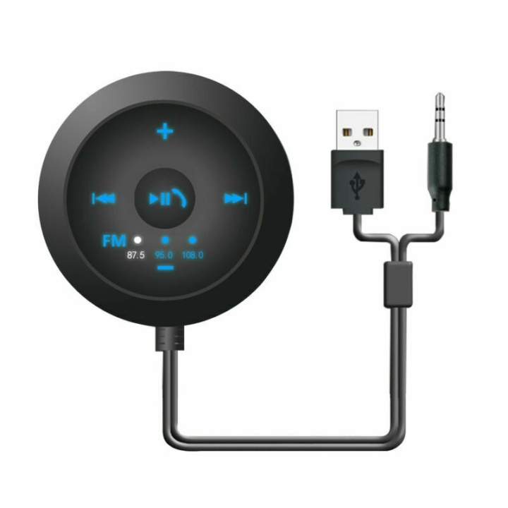 Bluetooth-musikkmottaker - for bilen i gruppen Bil / Billyd & Multimedia / FM-Sender hos TP E-commerce Nordic AB (38-29479)