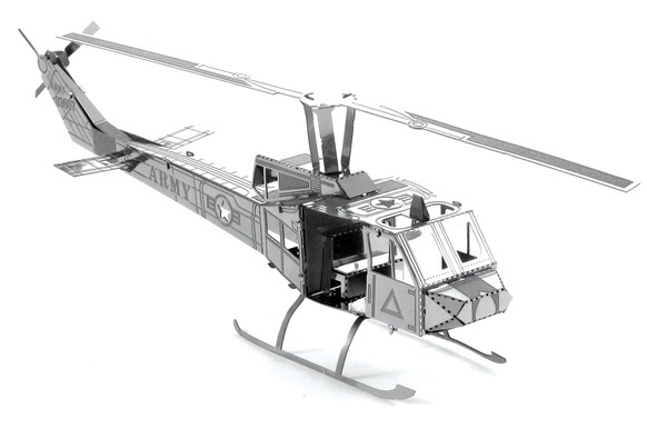 3D Pussel Metall - Helikopter i gruppen LEKER, BARN OG BABY / Leker / Puslespill hos TP E-commerce Nordic AB (38-29665)