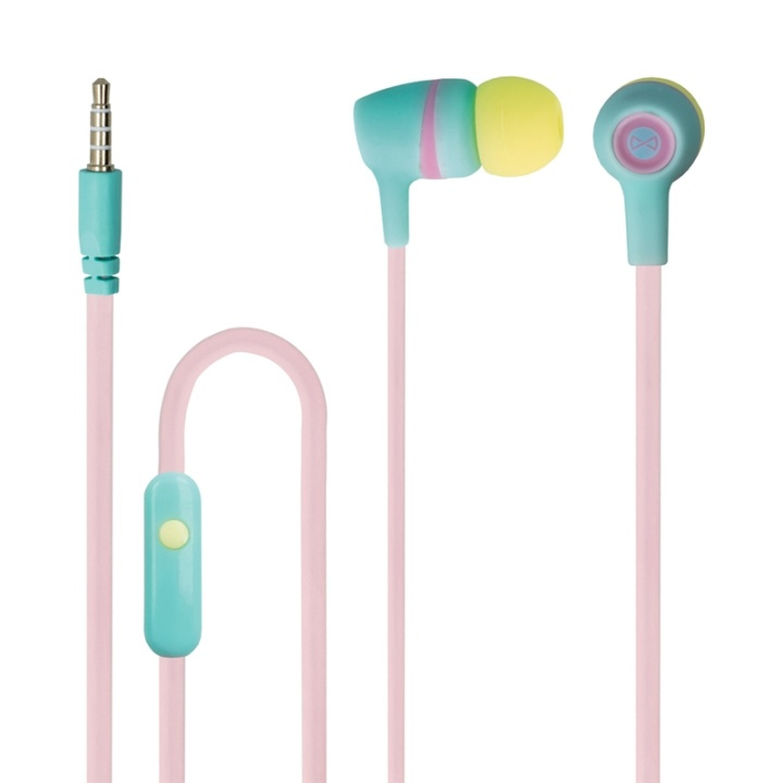 Forever - Juicy In-Ear-hodetelefoner JSE-200, rosa i gruppen Elektronikk / Lyd & Bilde / Hodetelefoner & Tilbehør / Hodetelefoner hos TP E-commerce Nordic AB (38-29707)