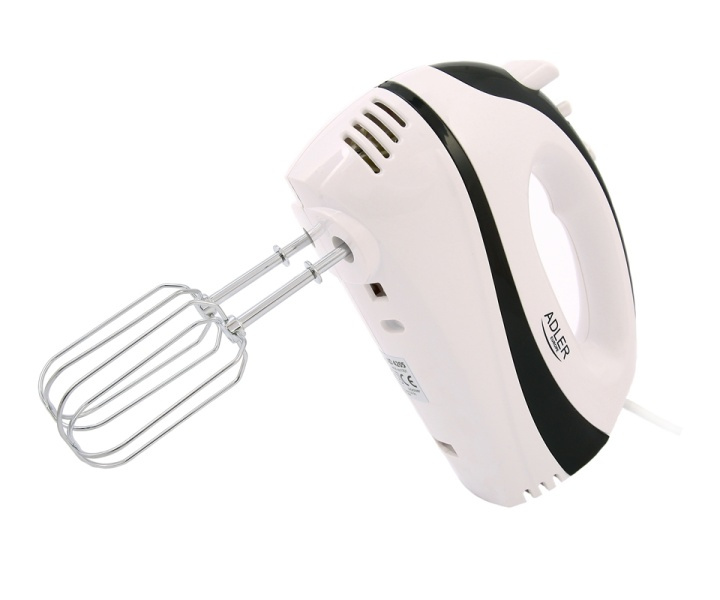 Adler Elektrisk visp, 300 W, Turbo i gruppen HJEM, HUS OG HAGE / Husholdningsapparater / Matprosessorer og kjøkkenassistenter / Håndmiksere hos TP E-commerce Nordic AB (38-29863)
