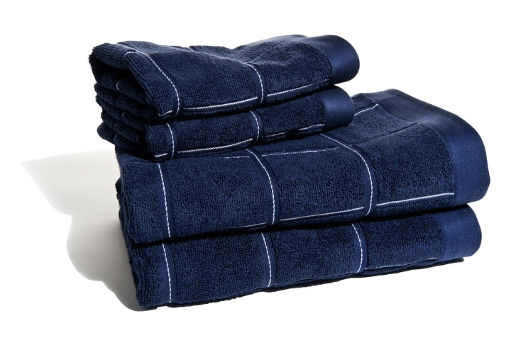 Lord Nelson Victory Frottésett, Smögen gavesett, 4-pakning, Navy i gruppen HJEM, HUS OG HAGE / Innredning / Håndklær hos TP E-commerce Nordic AB (38-29971)