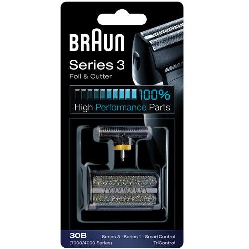 Braun Kombipakke 30B svart (72737) i gruppen HELSE OG SKJØNNHET / Hår & styling / Barbering og trimming / Barbermaskiner tilbehør hos TP E-commerce Nordic AB (38-30188)