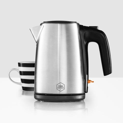 OBH Nordica Vannkoker Inox 6408 1,0l i gruppen HJEM, HUS OG HAGE / Husholdningsapparater / Vann og juice / Vannkokere hos TP E-commerce Nordic AB (38-30785)