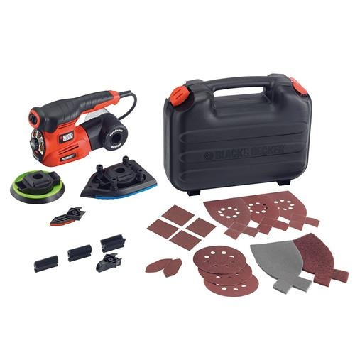 Black+Decker 4-i-1 multislipemaskin i gruppen HJEM, HUS OG HAGE / Verktøy / Annet verktøy og tilbehør hos TP E-commerce Nordic AB (38-30832)
