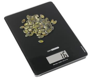 OBH Nordica Husholdningsvekt Piano Black 9807 (51419807) i gruppen HJEM, HUS OG HAGE / Kjøkkenutstyr / Kjøkken Scales hos TP E-commerce Nordic AB (38-31238)