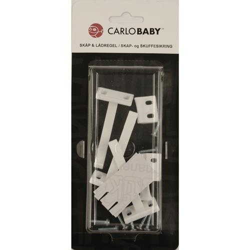 Carlobaby Skuff- og skapregel (601200) i gruppen LEKER, BARN OG BABY / Sikkerhet / Barnesikkerhet i hjemmet hos TP E-commerce Nordic AB (38-31506)