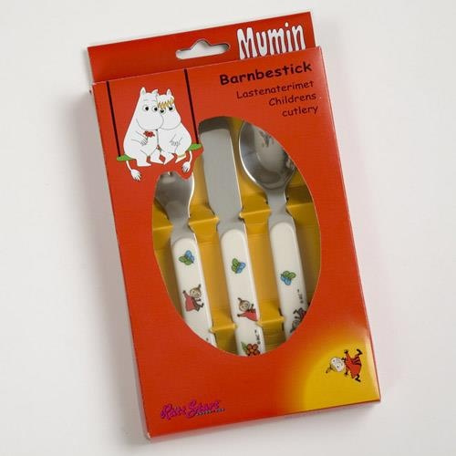 Rätt Start Mumin-bestikk i gruppen LEKER, BARN OG BABY / Spise & drikke / Barneserviser hos TP E-commerce Nordic AB (38-31789)