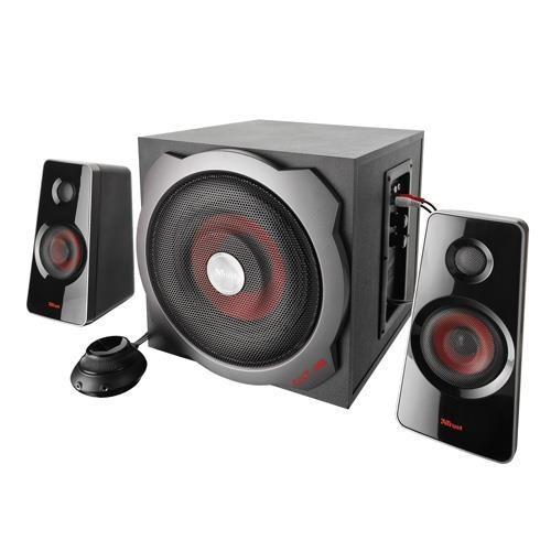 Trust GXT 38 2.1 høyttalersett 60W RMS (19023) i gruppen Datautstyr / Datamaskin Tilbehør / Høyttaler hos TP E-commerce Nordic AB (38-32486)