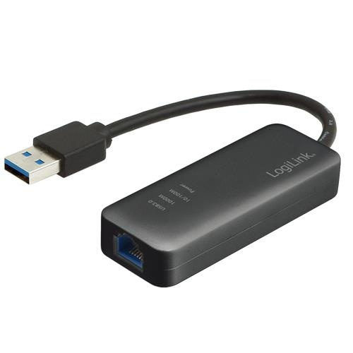 LogiLink USB 3.0 -> RJ45 Gigabit (UA0184) i gruppen Datautstyr / Datamaskin Tilbehør / USB-Hubs hos TP E-commerce Nordic AB (38-32662)