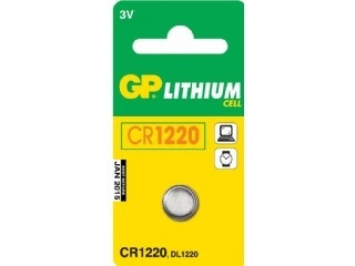GP CR1220 3V 35mAh litium (2180) i gruppen Elektronikk / Batterier & Ladere / Batterier / knappcelle hos TP E-commerce Nordic AB (38-33024)