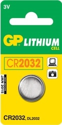GP CR2032 3V 1-pack (GP2184) i gruppen Elektronikk / Batterier & Ladere / Batterier / knappcelle hos TP E-commerce Nordic AB (38-33033)