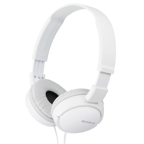 Sony Headset MDR-ZX110AP Vit (MDRZX110APW.CE7) i gruppen Datautstyr / Datamaskin Tilbehør / Headset hos TP E-commerce Nordic AB (38-33182)