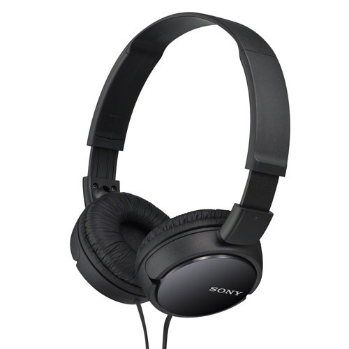 Sony MDR-ZX110 hodetelefoner svart (MDRZX110B.AE) i gruppen Elektronikk / Lyd & Bilde / Hodetelefoner & Tilbehør / Hodetelefoner hos TP E-commerce Nordic AB (38-33262)