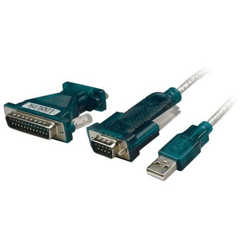 LogiLink USB-kabel -> Seriell-adapter (UA0042A) i gruppen Datautstyr / Kabler og adaptere / USB / USB-A / Adaptere hos TP E-commerce Nordic AB (38-33613)