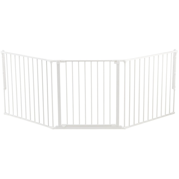 Baby Dan FLEX L 90-223 cm hvit i gruppen LEKER, BARN OG BABY / Sikkerhet / Grinder og romdelere hos TP E-commerce Nordic AB (38-34659)