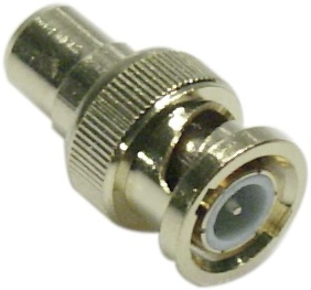 DELTACO adapter RCA input til BNC output, gullbelagt i gruppen Elektronikk / Kabler og adaptere / RCA / Adaptere hos TP E-commerce Nordic AB (38-35105)